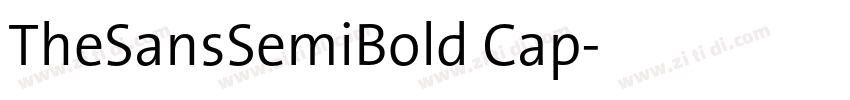 TheSansSemiBold Cap字体转换 TheSansSemiBold Cap字体转换